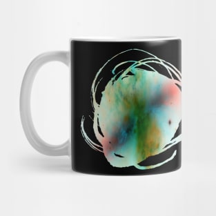 Paint brush stroke enso galaxy whoosh multiverse Mug